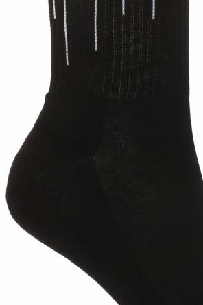 Cotton socks with an embroidered pattern, zdjęcie 2 Cotton socks with an embroidered pattern od Marcelo Burlon